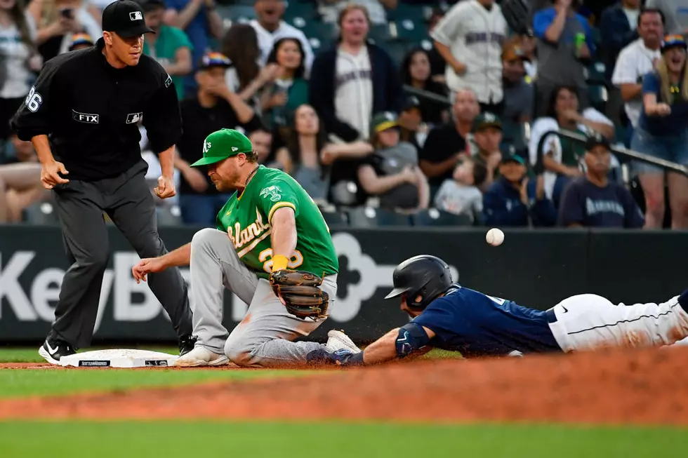 Rodriguez Homers, Mariners Beat Athletics 8-6